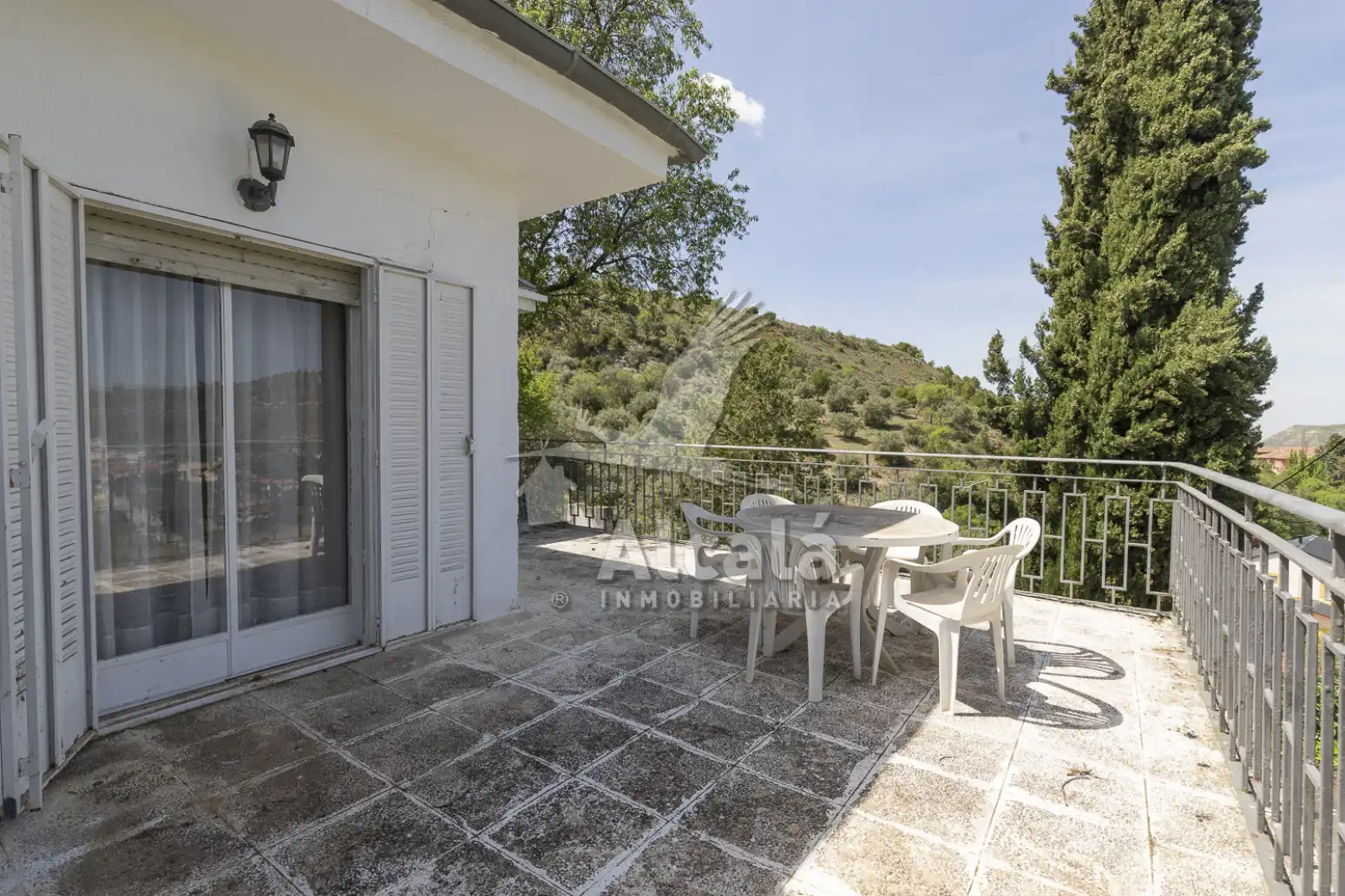Terraza de Casa o chalet en venta en Valverde de Alcalá con Calefacción, Terraza y Trastero