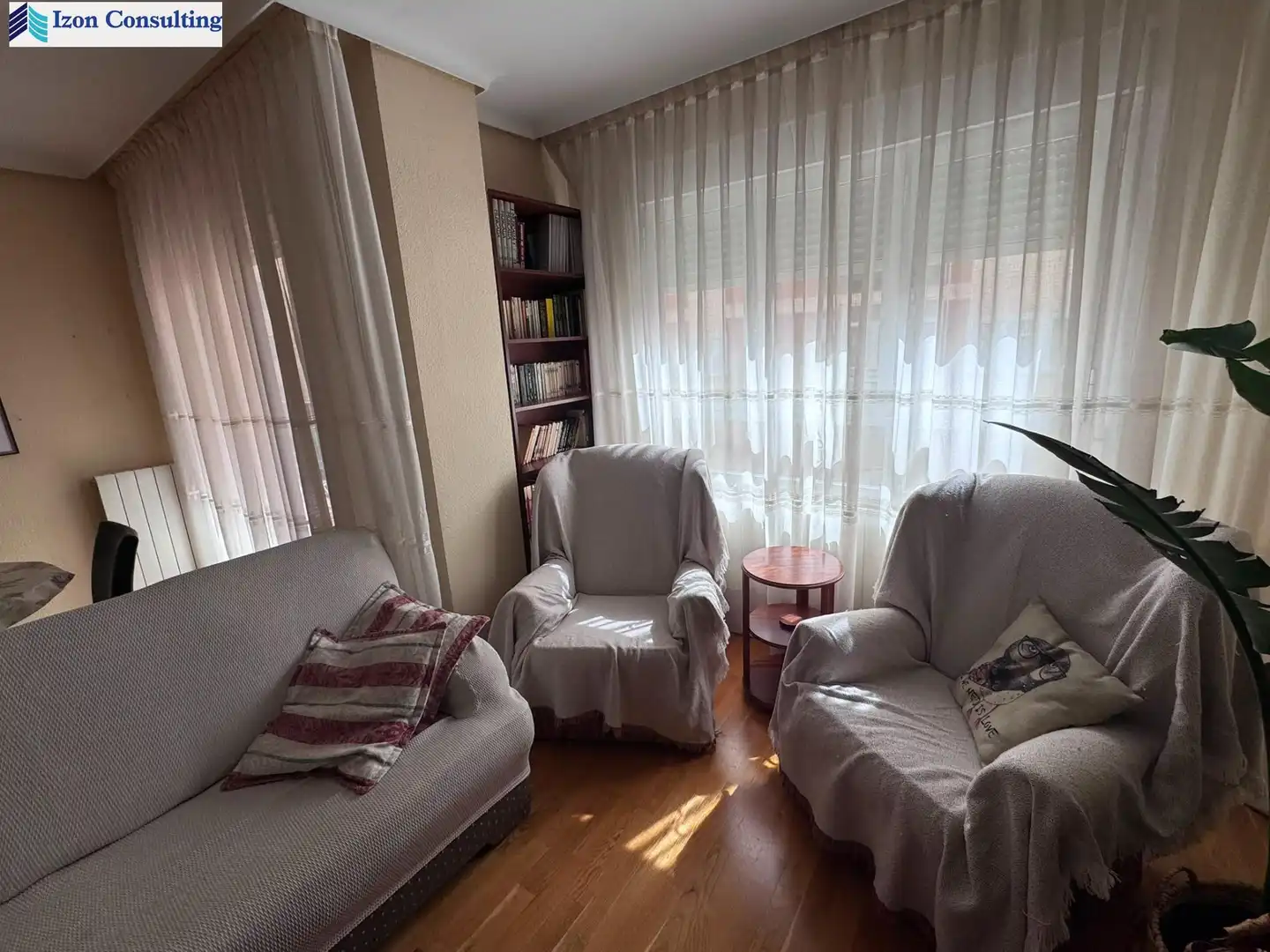 Living room of Flat for rent in Albacete  with Heating and Furnished