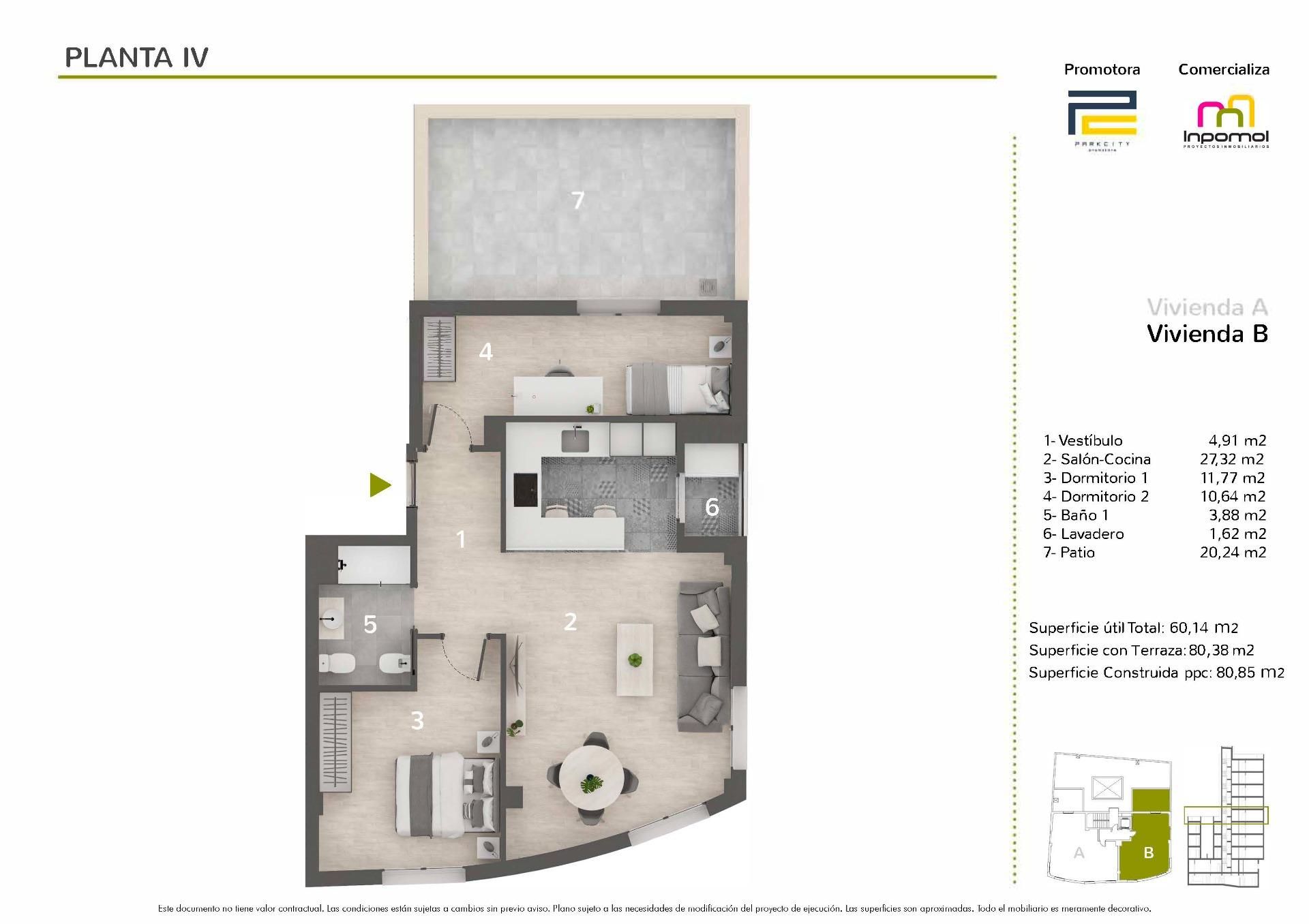 Apartment for sale in Badajoz Capital  with Heating and Terrace