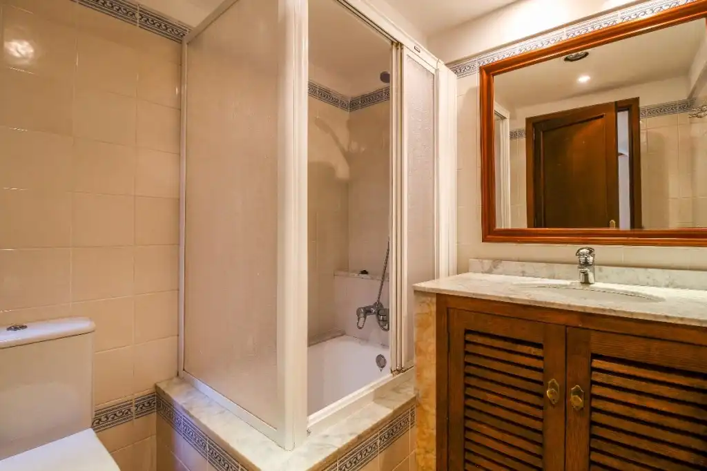 Baño de Casa adosada en venta en Pollença con Aire acondicionado, Calefacción y Terraza