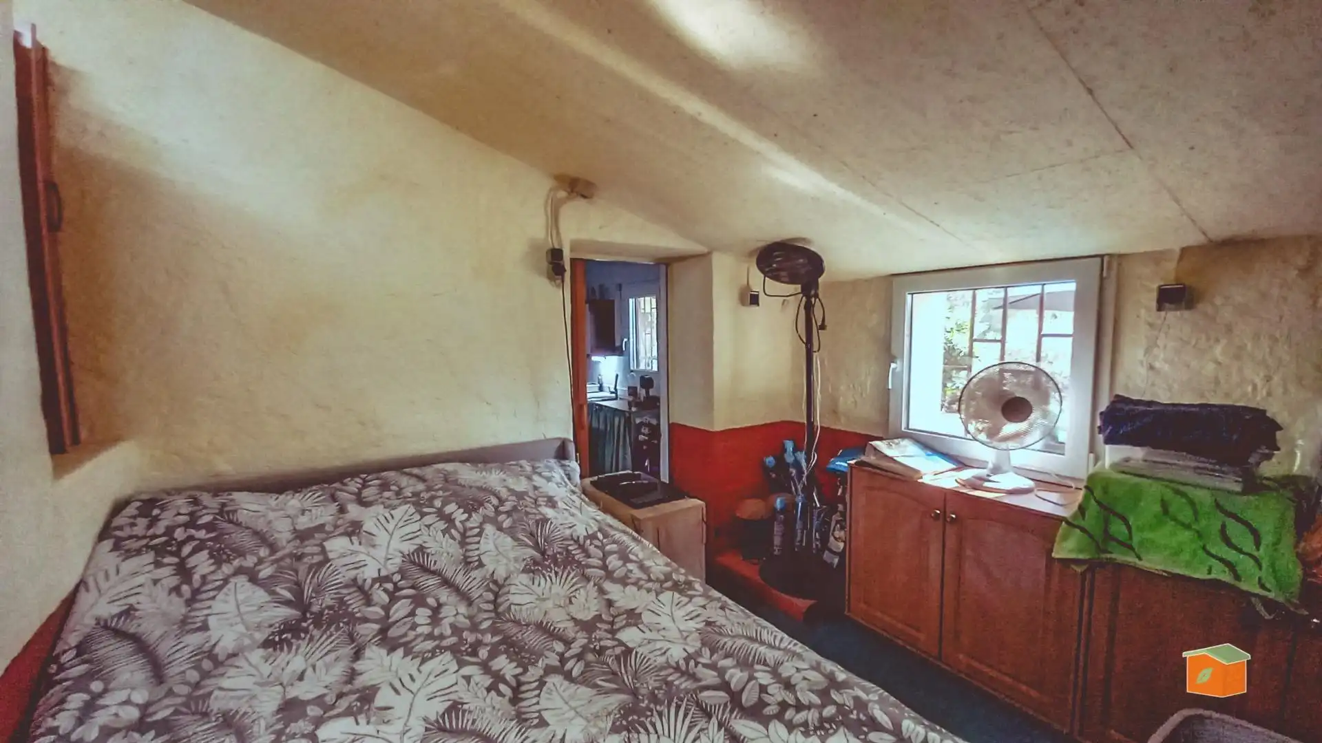 Schlafzimmer von Country house zum Verkauf in Alfara de Carles mit Klimaanlage, Privatgarten und Abstellraum