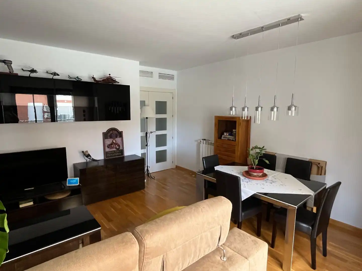 Living room of Flat for sale in  Albacete Capital  with Air Conditioner, Terrace and Balcony