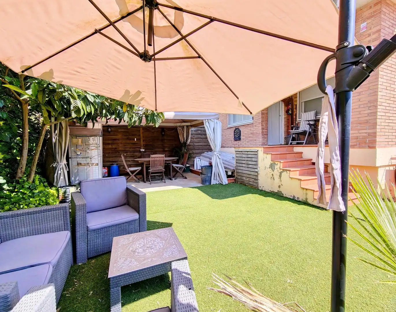 Terraza de Casa adosada en venta en Tarragona con Aire acondicionado, Calefacción y Jardín privado