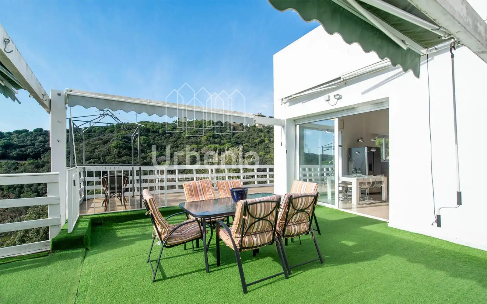 Terrassa de Casa o xalet en venda en Sant Cebrià de Vallalta amb Aire condicionat, Calefacció i Terrassa