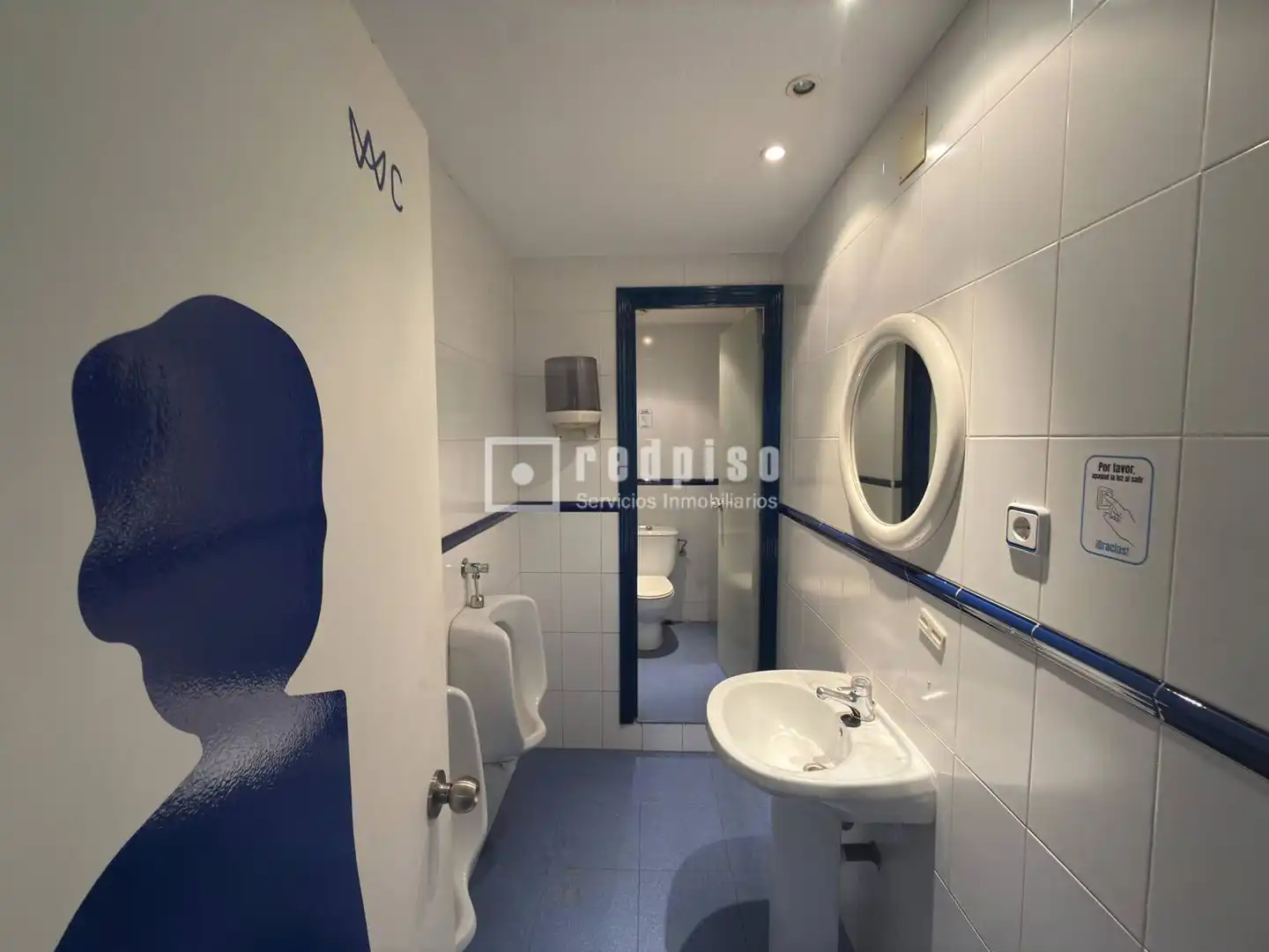 Baño de Local de alquiler en Arganzuela