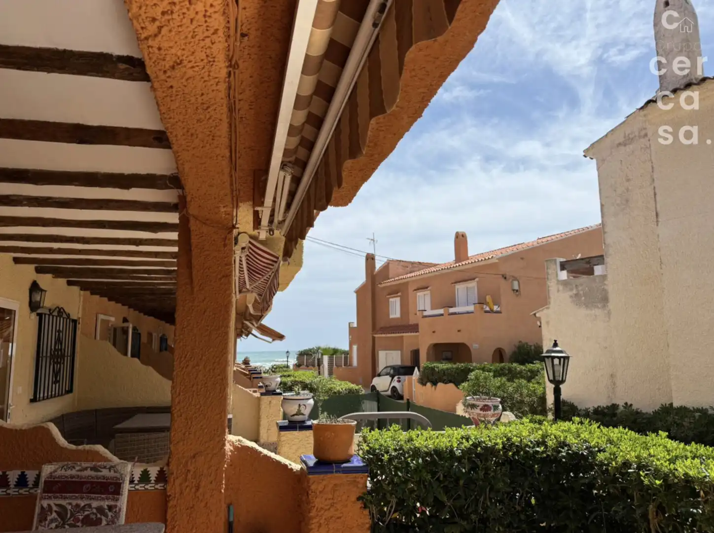 Exterior view of Houses for sale in Sueca  with Terrace and Balcony