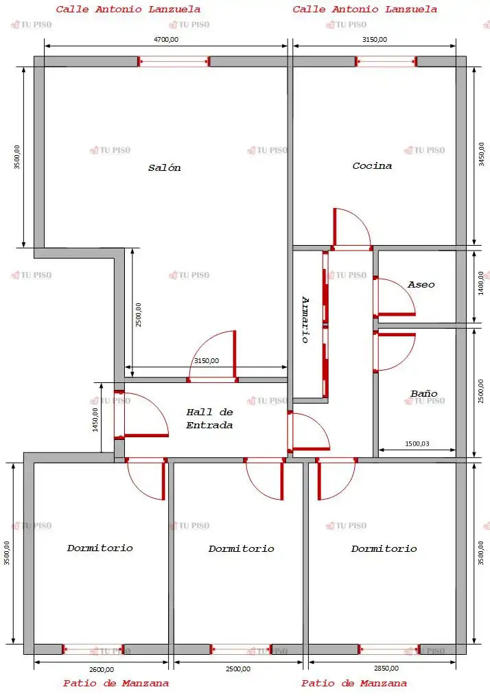 Piso en venta en Madrid con Calefacción, Terraza y Amueblado