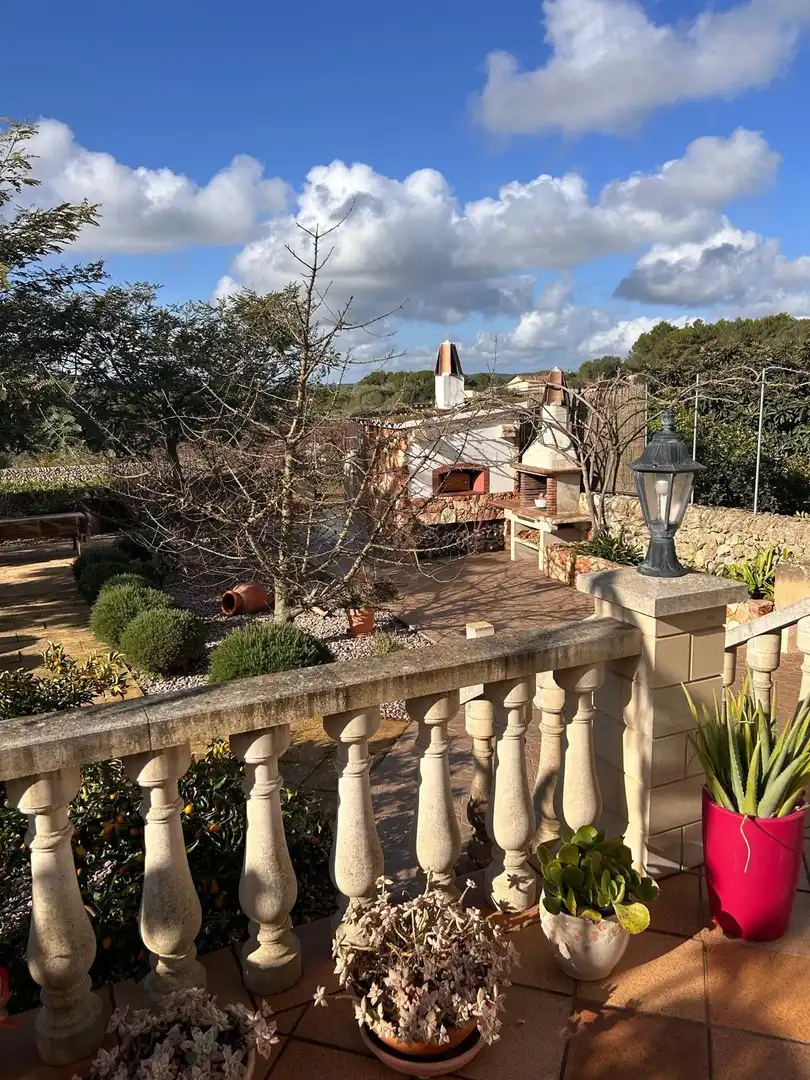 Vista exterior de Casa adosada en venta en Alaior con Aire acondicionado, Calefacción y Jardín privado