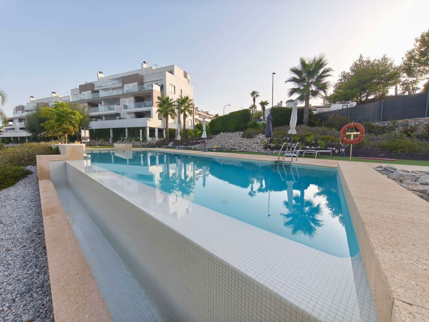 Swimming pool of Flat for sale in Orihuela  with Air Conditioner, Heating and Terrace
