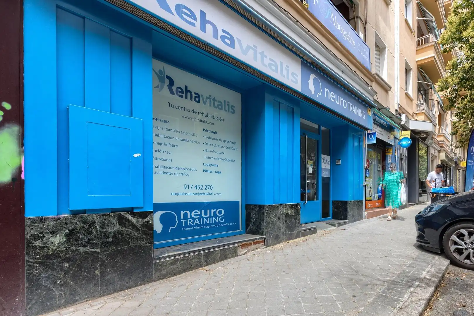 Außenansicht von Geschaftsraum zur Miete in Madrid