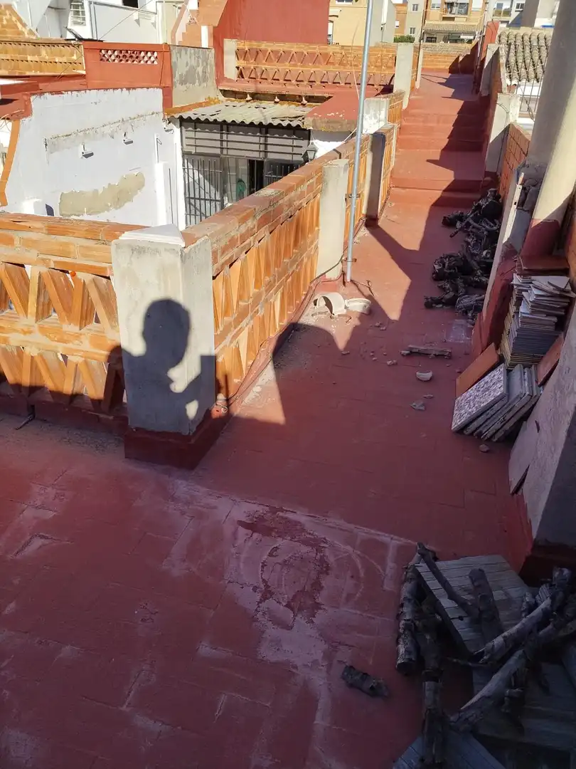 Terraza de Casa adosada en venta en Moncada