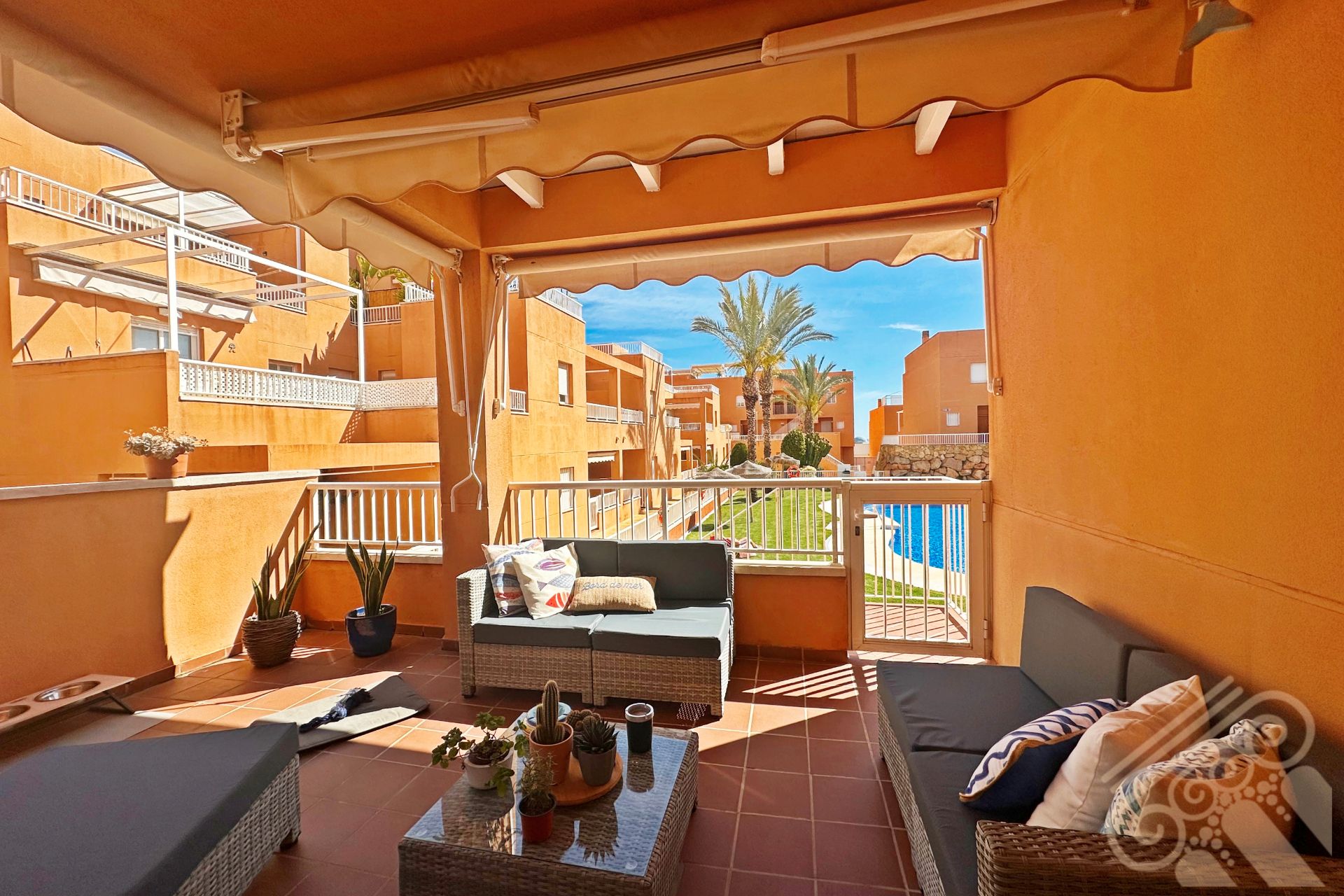 Terrace of Flat for sale in Mojácar  with Air Conditioner, Terrace and Storage room