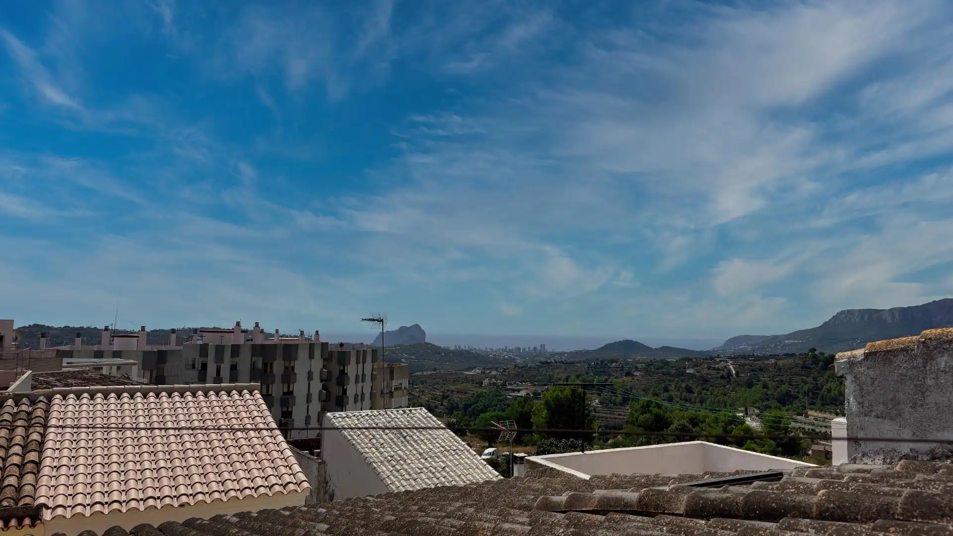Exterior view of Country homes for sale in Benissa  with Air Conditioner, Heating and Terrace