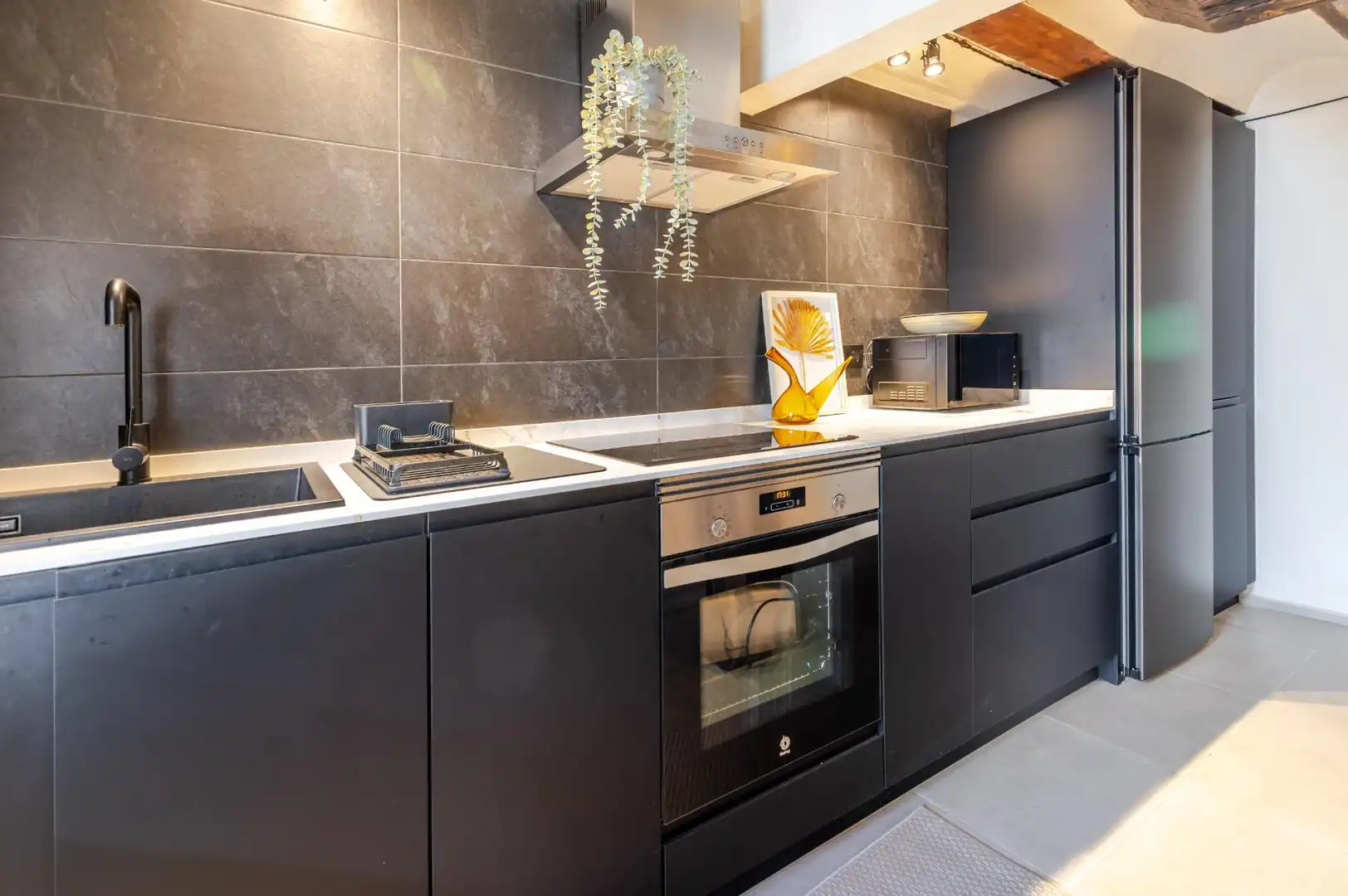Cocina de Finca rústica en venta en Venta del Moro con Jardín privado, Terraza y Amueblado