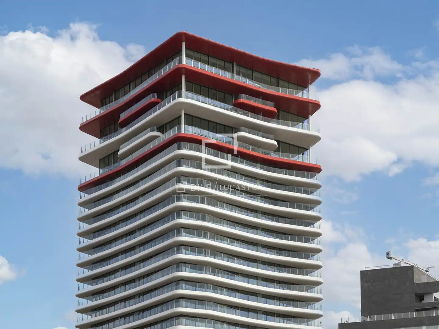 Vista exterior de Piso en venta en Barcelona con Aire acondicionado, Calefacción y Parquet
