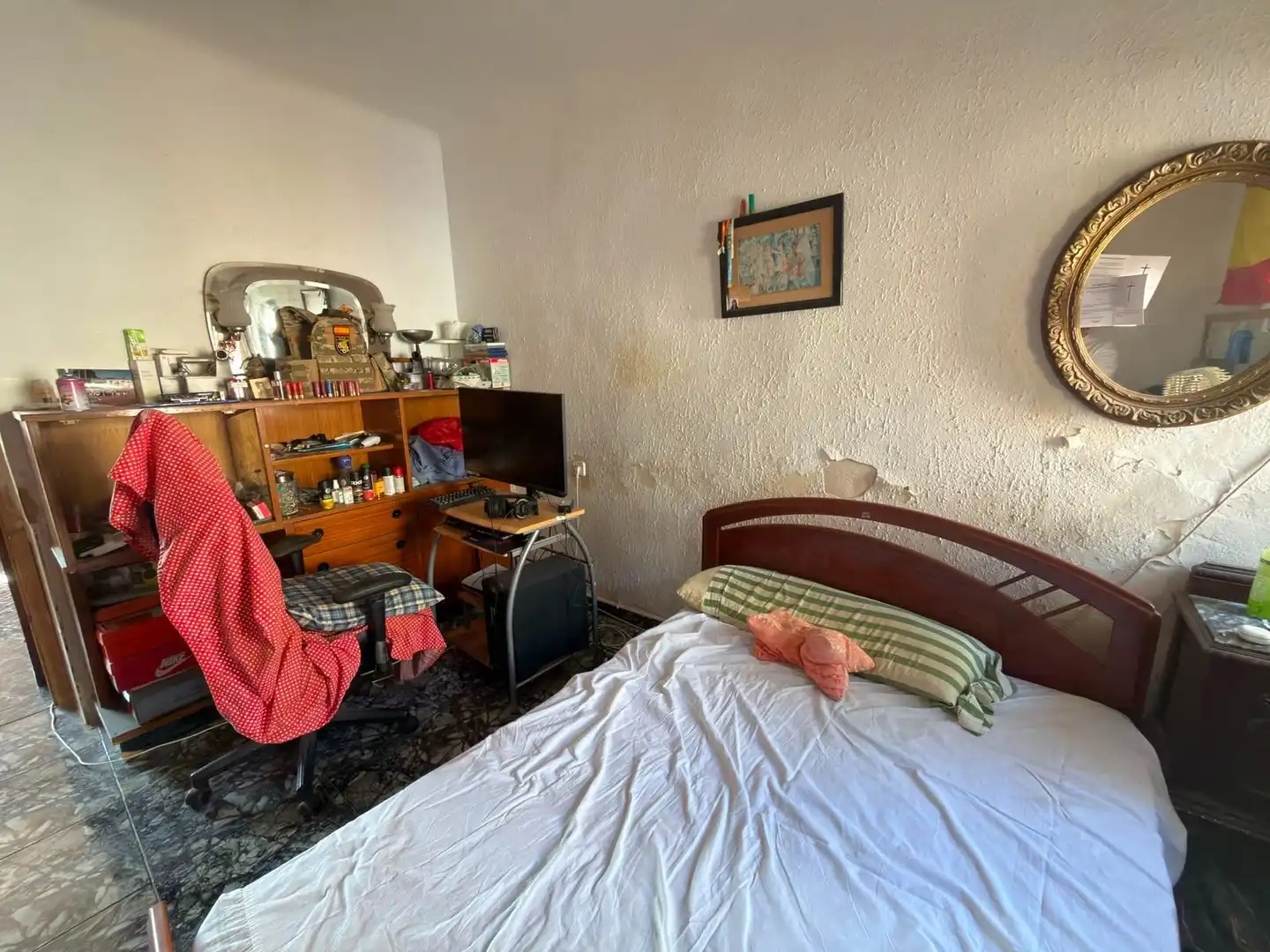 Habitación de Casa adosada en venta en Alicante / Alacant con Aire acondicionado, Calefacción y Jardín privado
