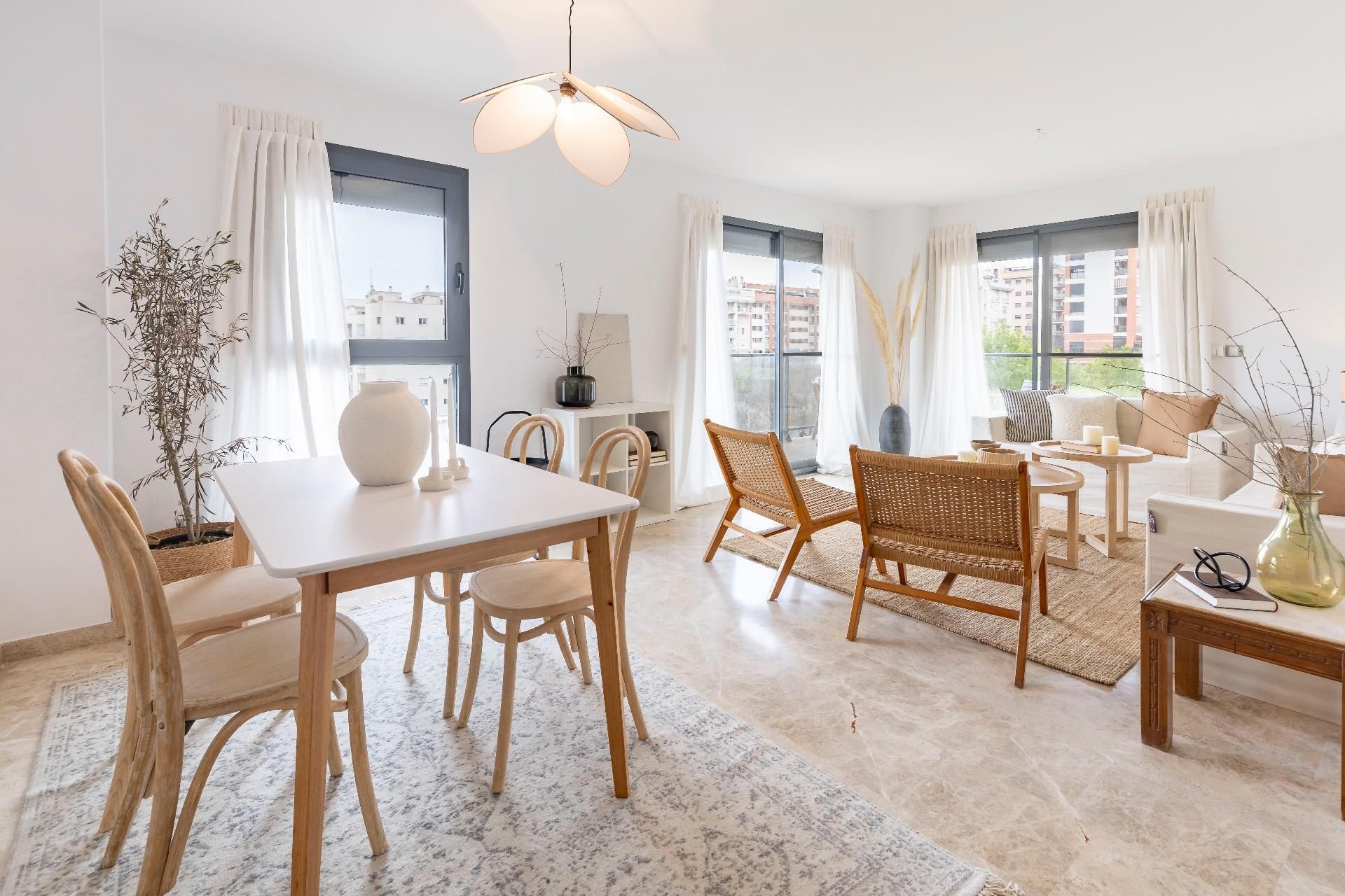 Dining room of Flat for sale in Paterna  with Air Conditioner, Heating and Private garden