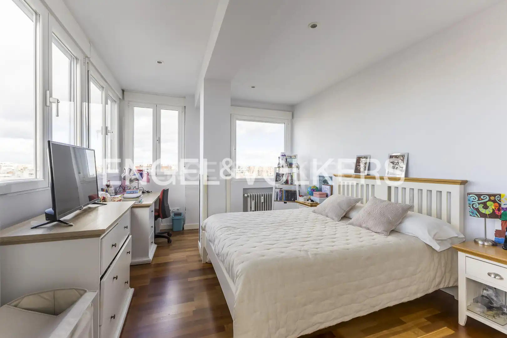 Bedroom of Attic for sale in Madrid  with Air Conditioner and Heating