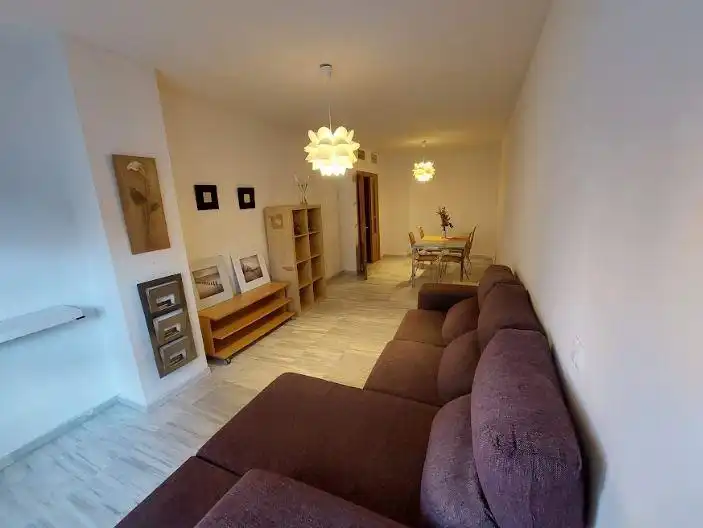 Living room of Flat for sale in Torremolinos  with Private garden, Storage room and Furnished