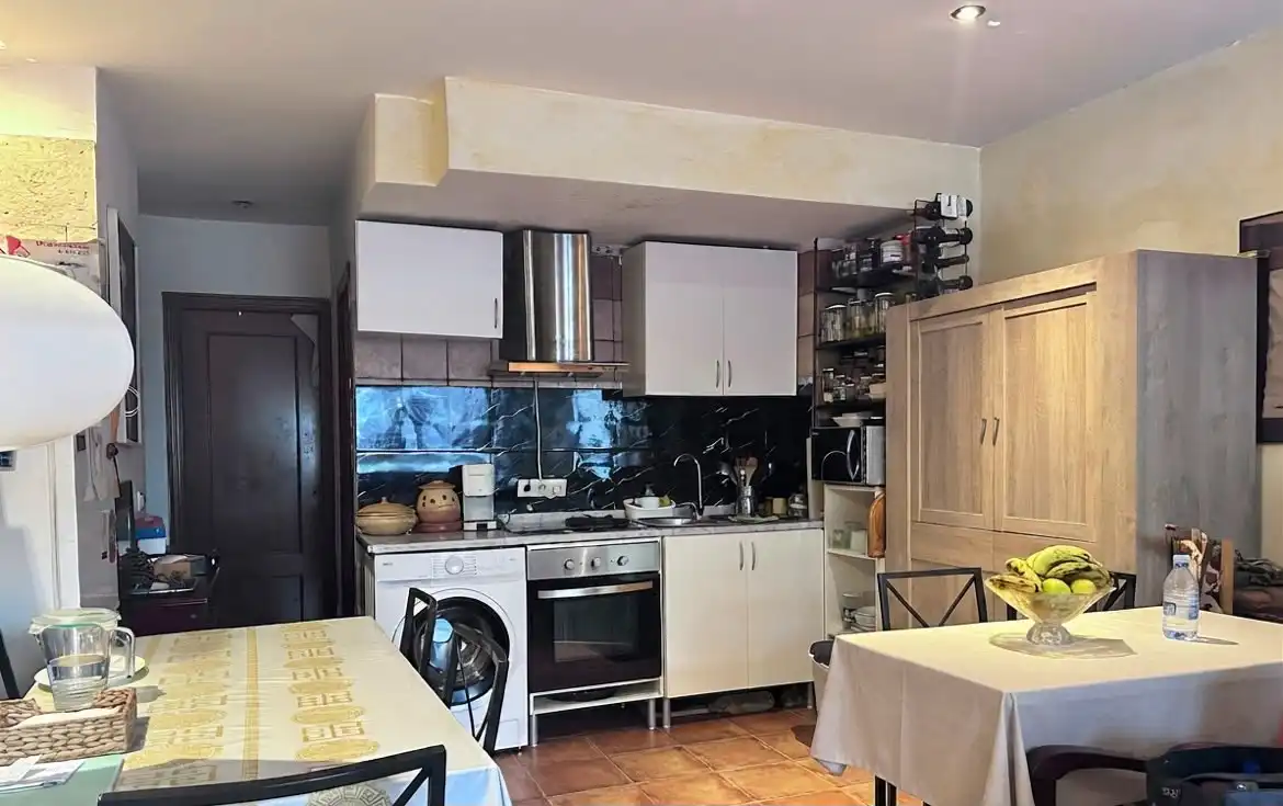 Küche von Wohnung zum Verkauf in Madrid mit Klimaanlage