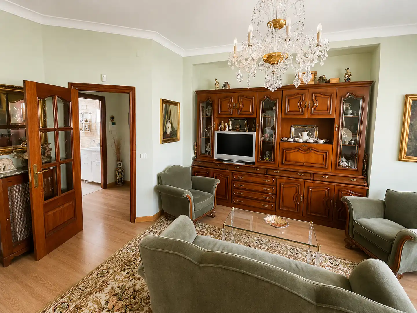 Sala de estar de Piso en venta en Madrid con Calefacción