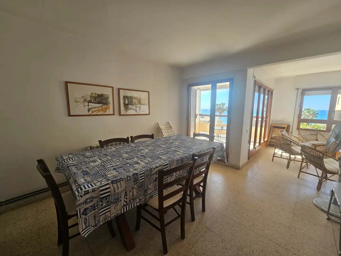 Comedor de Apartamento en venta en Torredembarra con Calefacción, Terraza y Amueblado