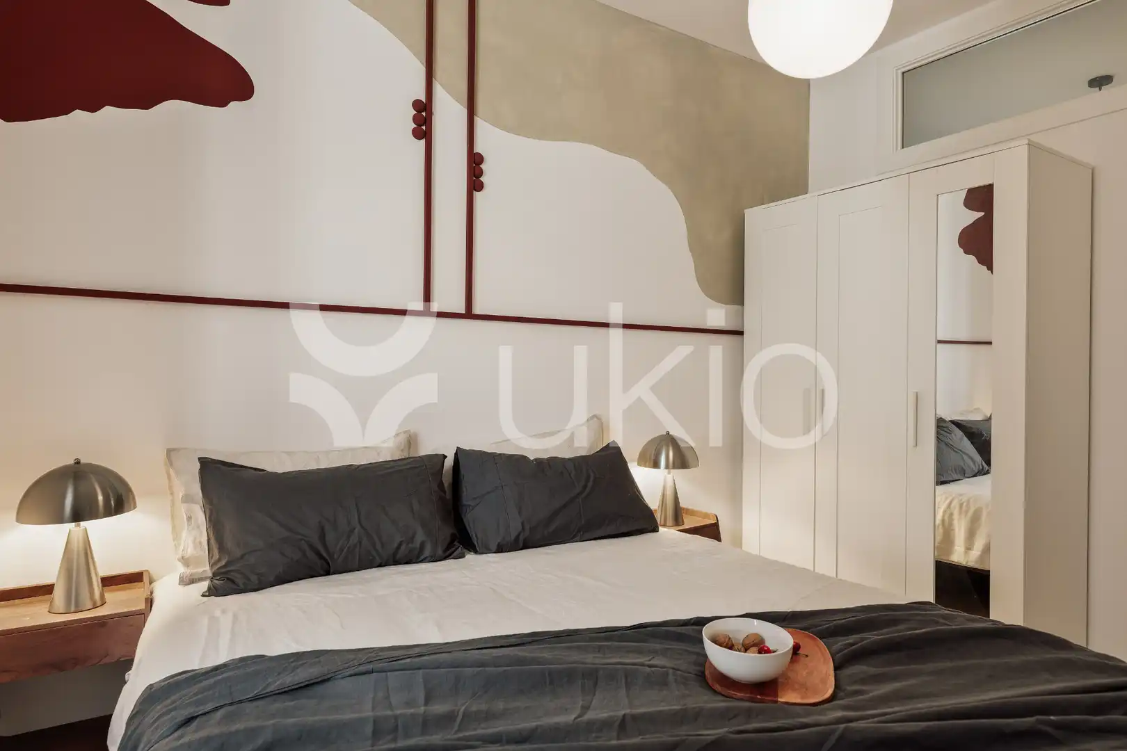 Bedroom of Apartments for rent in Barcelona  with Heating, Furnished and Oven