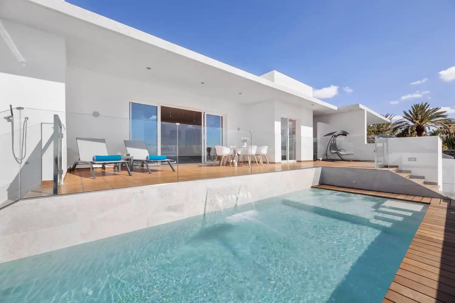 Piscina de Casa o chalet en venta en Tías con Aire acondicionado, Jardín privado y Terraza