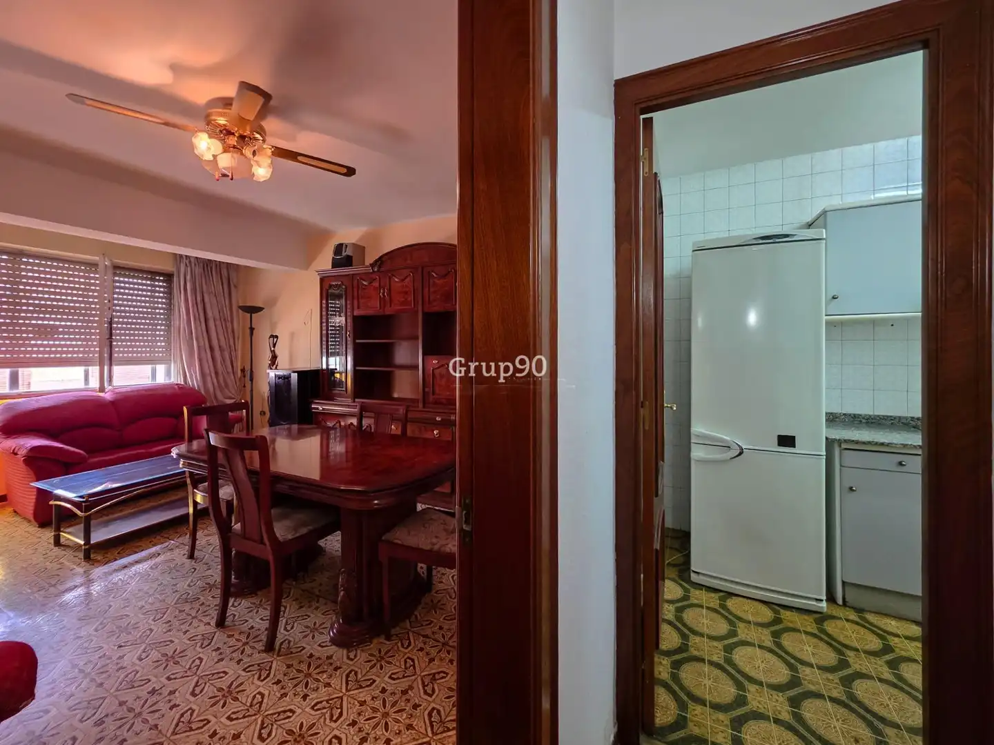 Esszimmer von Wohnung zum Verkauf in Lleida mit Heizung, Abstellraum und Balkon