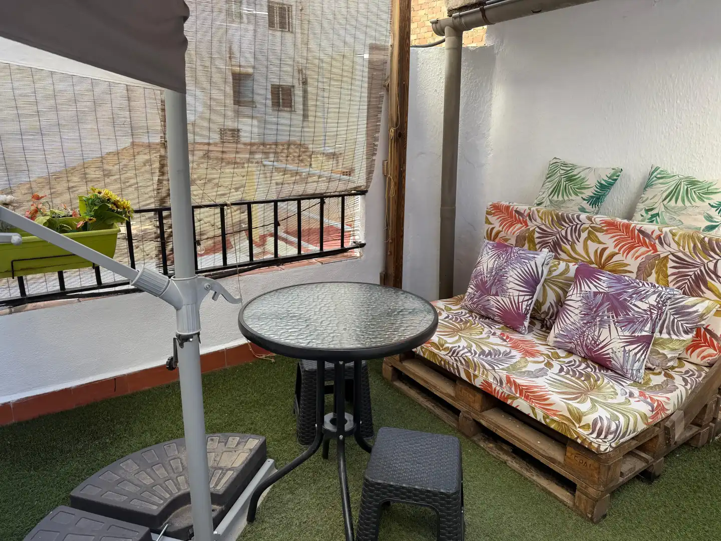 Terrasse von Wohnung zur Miete in Granada mit Klimaanlage, Heizung und Terrasse