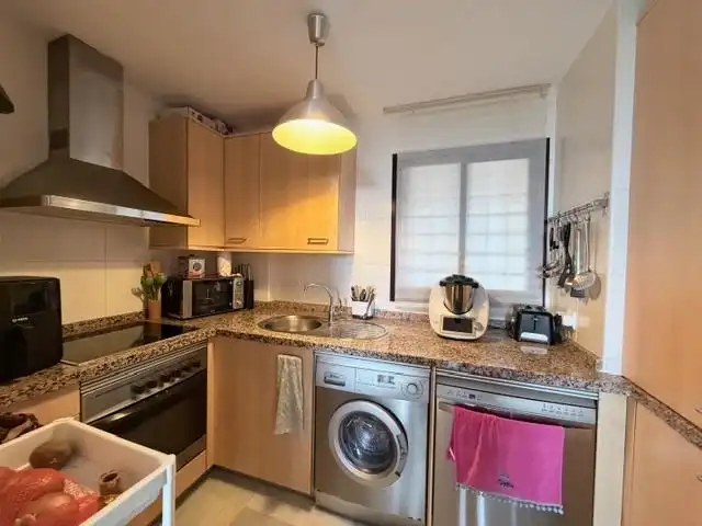 Kitchen of Apartments for sale in Mijas  with Air Conditioner, Heating and Private garden