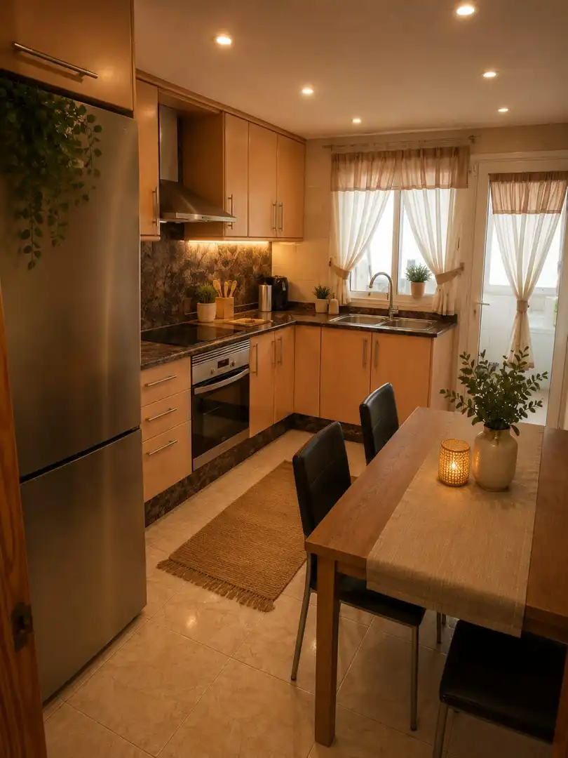 Cocina de Piso en venta en  Palma de Mallorca con Aire acondicionado, Calefacción y Terraza