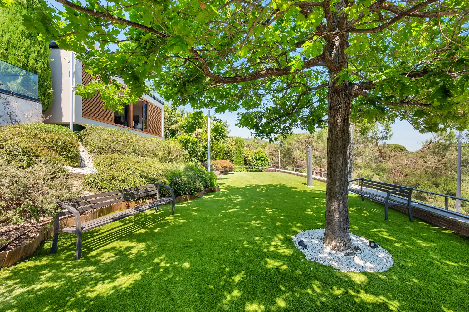 Jardí de Casa o xalet en venda en Calella amb Aire condicionat, Calefacció i Jardí privat