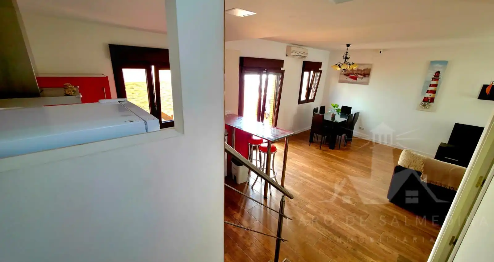 Menjador de Casa o xalet en venda en Chipiona amb Aire condicionat i Moblat