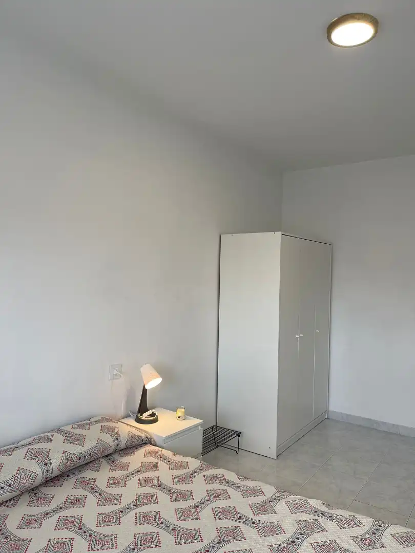 Bedroom of Flat for rent in Plasencia  with Air Conditioner, Terrace and Furnished