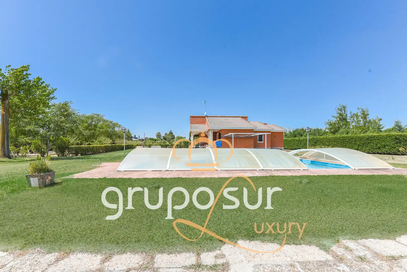 Jardín de Casa o chalet en venta en Trigueros del Valle con Calefacción, Jardín privado y Terraza