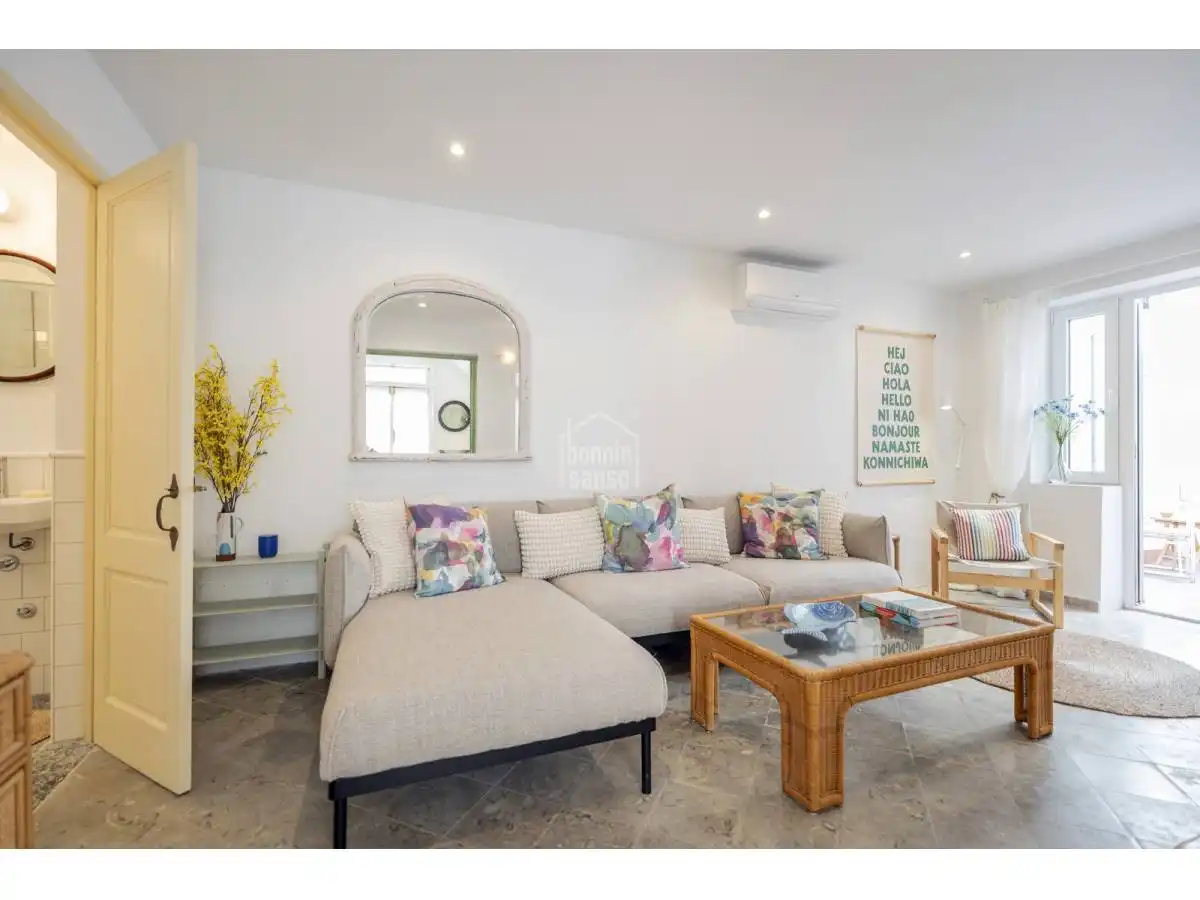Sala de estar de Casa o chalet en venta en Maó - Mahón con Terraza y Amueblado