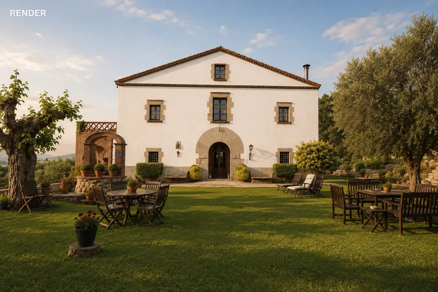 Exterior view of Houses for rent in Palau-solità i Plegamans  with Private garden, Terrace and Swimming Pool