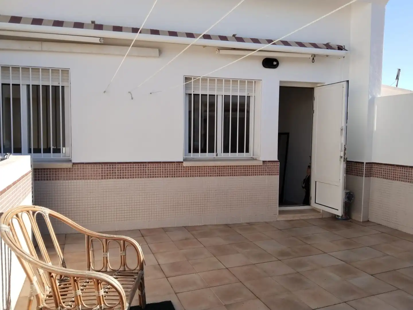 Terraza de Dúplex en venta en Gandia con Aire acondicionado, Trastero y Amueblado
