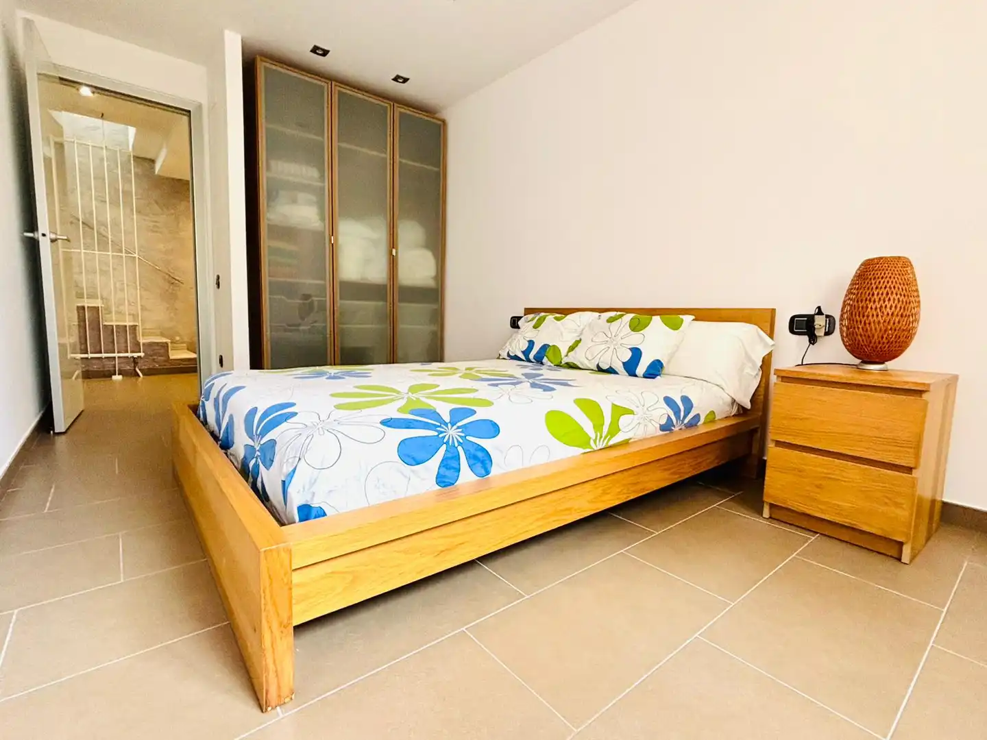 Bedroom of Detached homes for rent in Sitges  with Air Conditioner, Heating and Parquet flooring