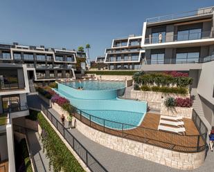 Swimming pool of Flat for sale in Santa Pola  with Air Conditioner, Heating and Microwave