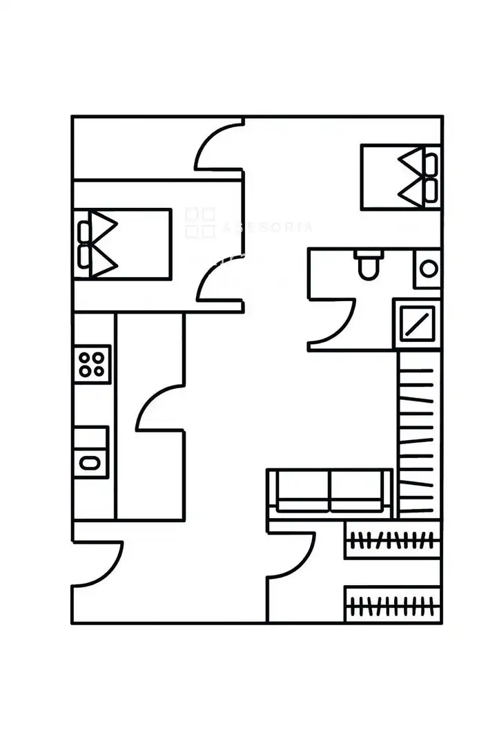 Piso en venta en Barcelona con Terraza y Amueblado