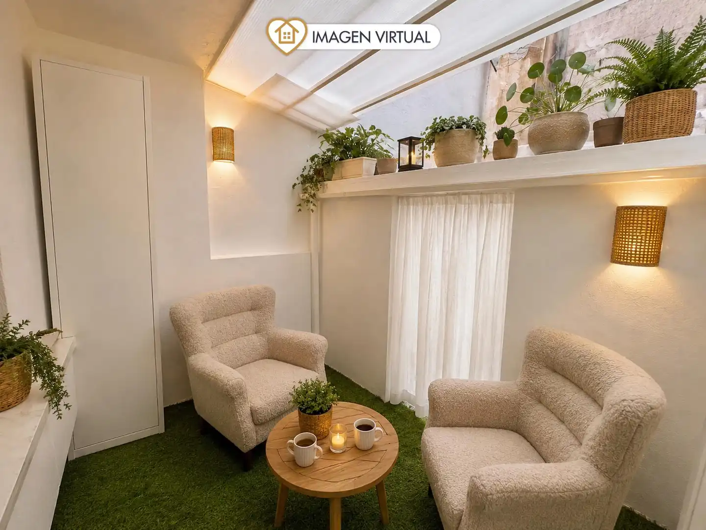 Sala d'estar de Pis en venda en Montcada i Reixac amb Calefacció, Parquet i Terrassa
