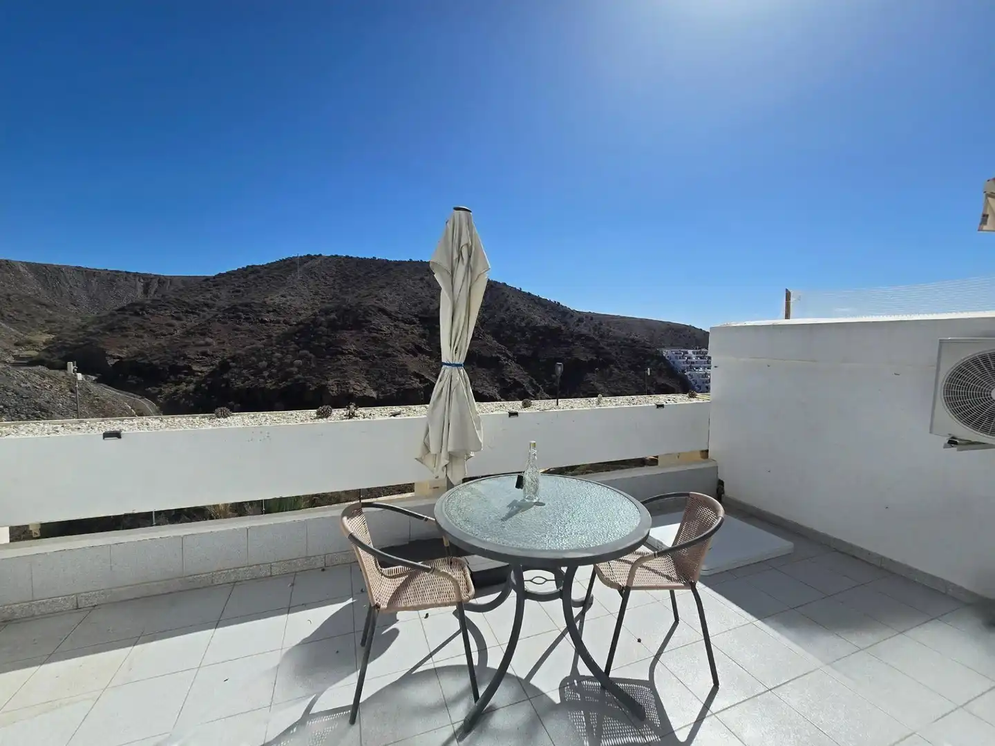 Terraza de Apartamento de alquiler en Mogán con Terraza, Amueblado y Balcón