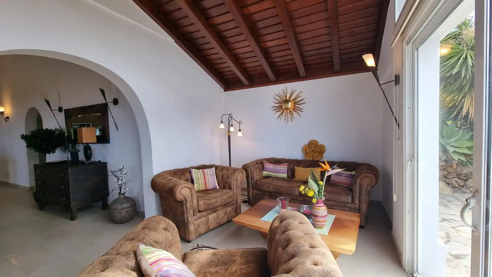 Sala d'estar de Casa o xalet en venda en El Paso amb Aire condicionat, Calefacció i Jardí privat