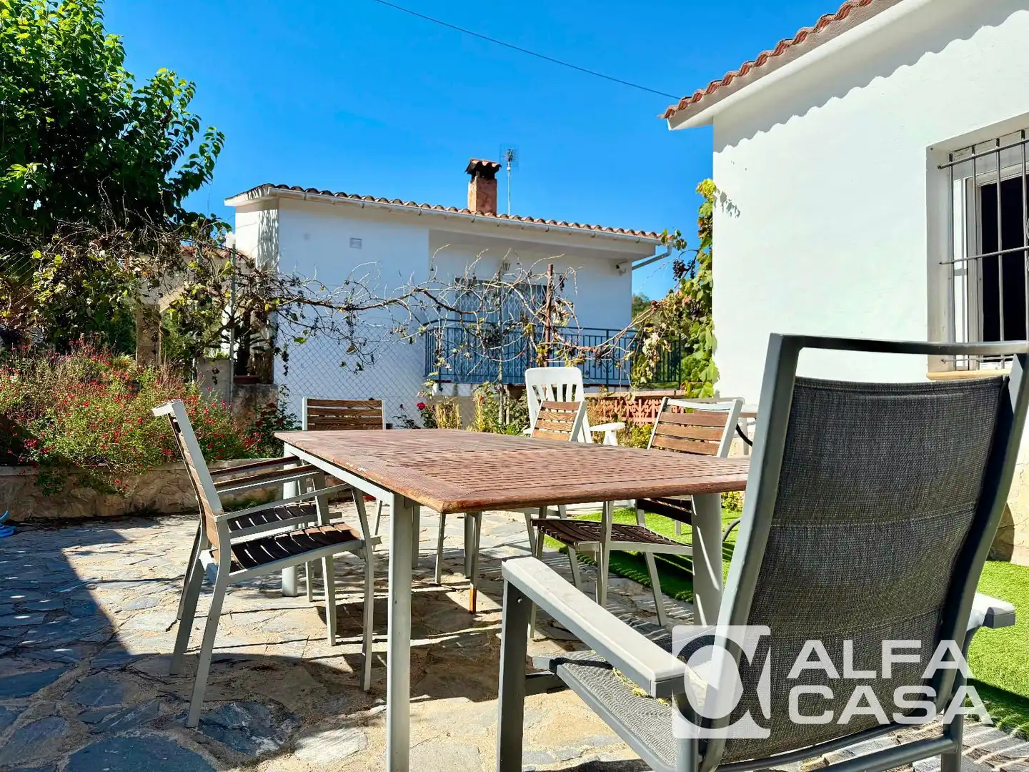 Jardín de Casa o chalet en venta en Lloret de Mar con Calefacción, Parquet y Amueblado