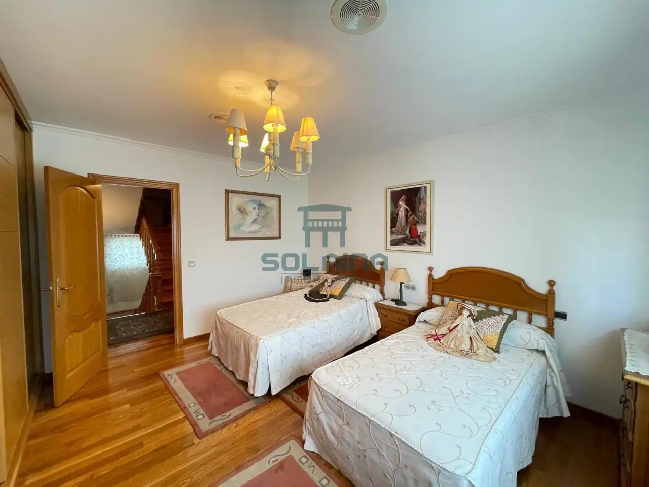 Bedroom of Houses for sale in Ourense Capital   with Heating, Private garden and Terrace