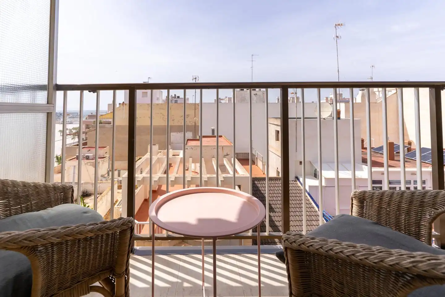 Terrasse von Wohnung zum Verkauf in Santa Pola mit Klimaanlage und Terrasse