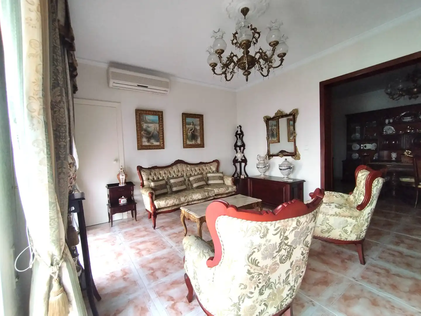Sala de estar de Piso en venta en Lepe con Terraza, Trastero y Amueblado