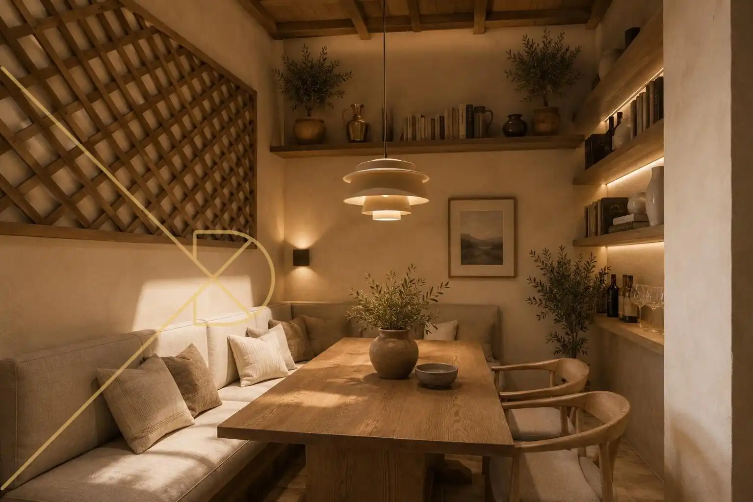 Dining room of Houses for sale in Sant Just Desvern  with Air Conditioner, Heating and Private garden